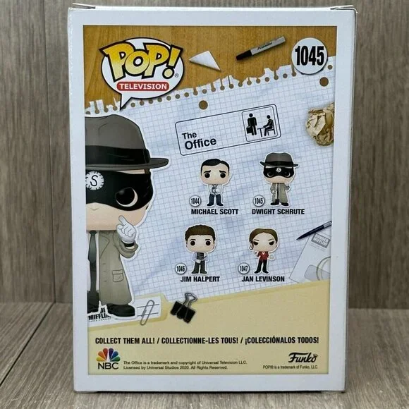 Funko Pop Television The Office Vinyl Figure Collectibles Dwight Schrute #1045 - Picture 5 of 7